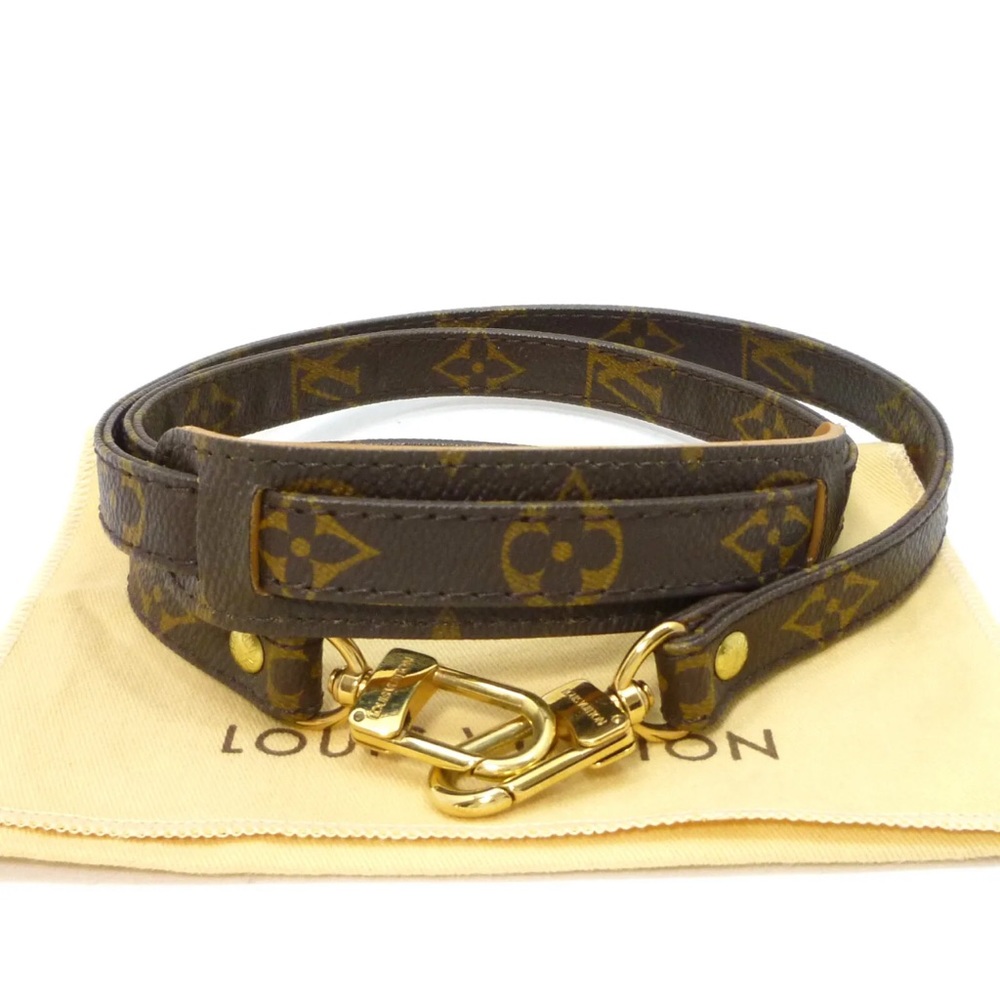 Auth LOUIS VUITTON Shoulder Strap With Shoulder Pad